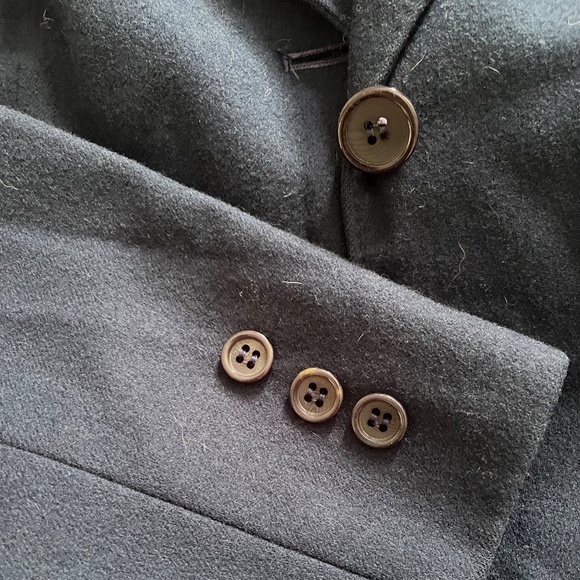 Navy blue Pendleton wool blazer - Picture 4 of 4